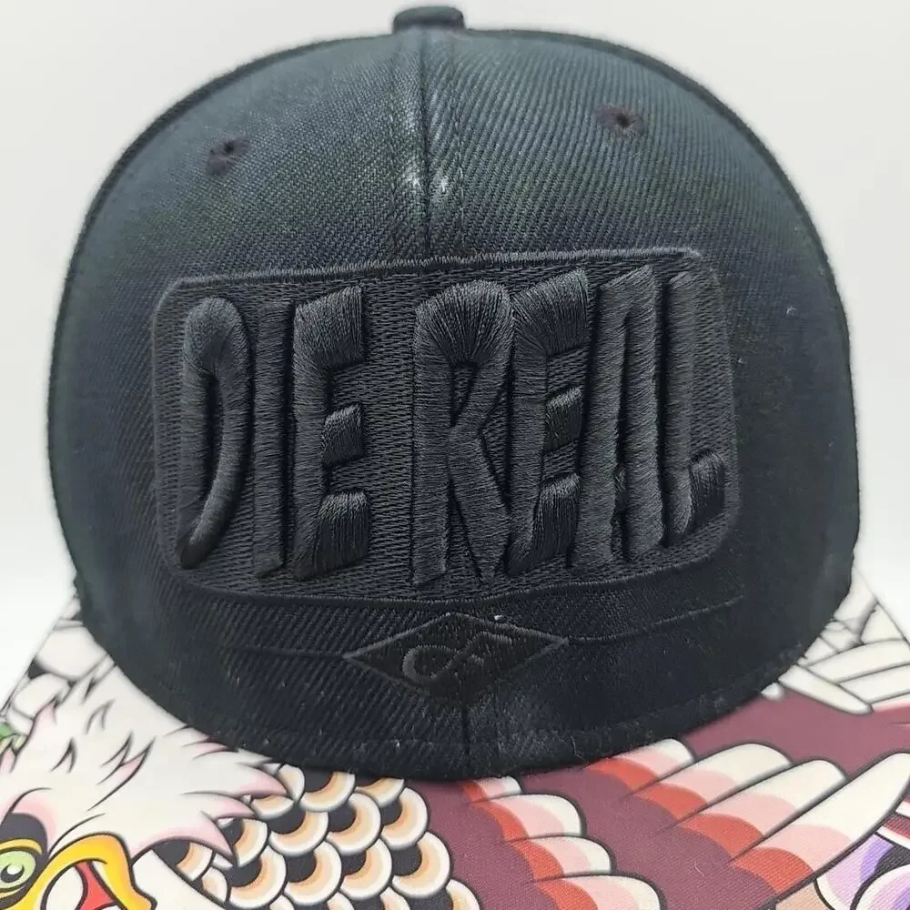 Rare Flat Fitty Die Real Snapback Cap Hat, One Size - Picture 2 of 9